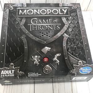 2018 Monopoly Game of Thrones Edition Board Game Collectors Sound COMPLETE Open